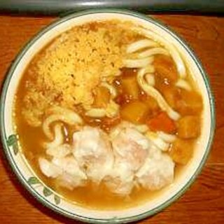 焼売カレーうどん